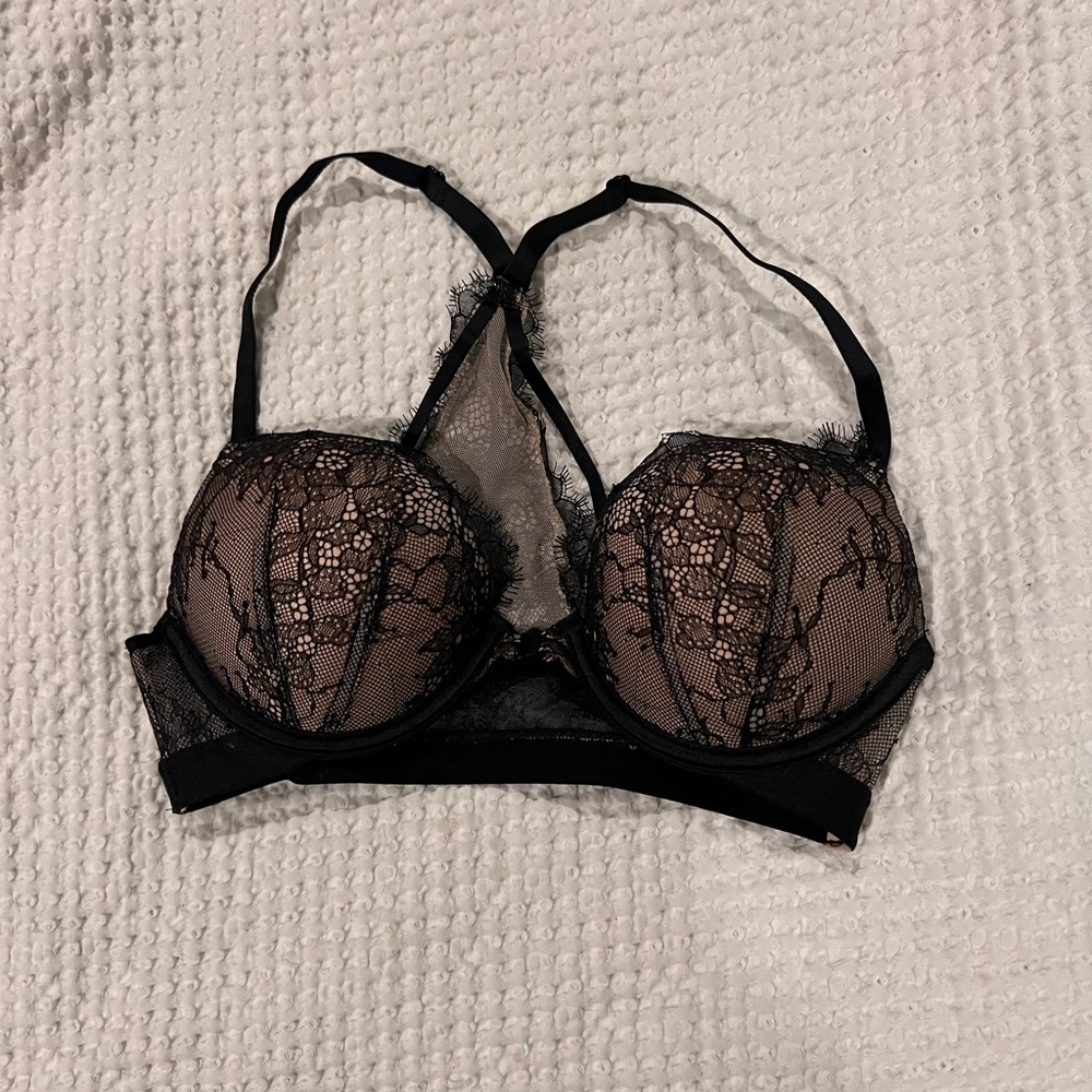 Black Lace Women's Bra